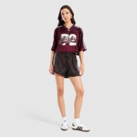 Koszulka damska ADIDAS T-SHIRT VARSITY ky3233 kolor bordowy