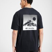 Koszulka męska COLUMBIA T-SHIRT BLACK BUTTE™ GRAPHIC TEE 2071701014 kolor czarny