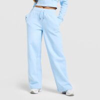 Spodnie damskie JUICY COUTURE SPODNIE SCRIPT FLC PANT BLUE jcjdw450134 kolor niebieski