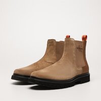 Męskie buty CALVIN KLEIN EVA MID CHELSEA BOOT SUEDE ym0ym007640hd kolor brązowy