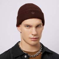 Damska czapka zimowa ADIDAS CZAPKA SHORT BEANIE il8444 kolor brązowy