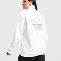Damska bluza ADIDAS BLUZA ROZPINANA SHINE BF 1/4 ZP WHT/BLK jd6334 kolor biały