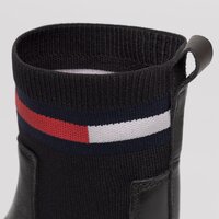 Damskie buty TOMMY HILFIGER TAMY HIGHER - 2A CHELSEA en0en02004bds kolor czarny