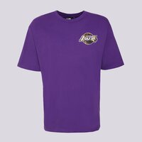 Koszulka męska NEW ERA T-SHIRT INFILL TEAM LOGO OS LAKERS LOS ANGELES LAKER 60332134 kolor fioletowy