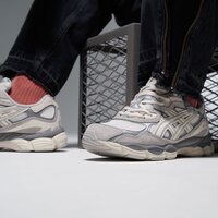 Męskie buty ASICS GEL-NYC 1201a789-103 kolor beżowy