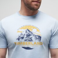 Koszulka męska TIMBERLAND T-SHIRT MOUNTAIN GRAPHIC SS TEE tb0a41zq9401 kolor niebieski