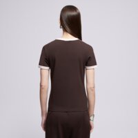 Koszulka damska ADIDAS T-SHIRT 3S TEE SLIM kc9017 kolor brązowy