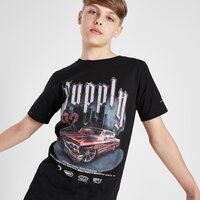 Koszulka dziecięca SUPPLY&DEMAND T-SHIRT RIDER TEE BLK suptjb17306068 kolor czarny