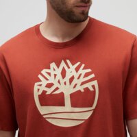 Koszulka męska TIMBERLAND T-SHIRT KENNEBEC RIVER TREE TEE tb0a2c2reod1 kolor czerwony