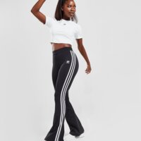 Spodnie damskie ADIDAS LEGGINGS 3S FLARE LEG BLK/WHT hm2139 kolor czarny