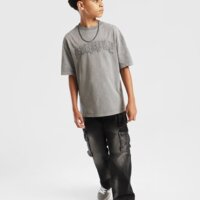 Koszulka dziecięca SUPPLY&DEMAND T-SHIRT DAR TEE suptjb17931171 kolor szary