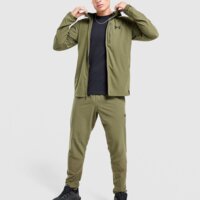 UNDER ARMOUR BLUZA Z KAPTUREM UA VANISH JKT 6007949-390 kolor khaki