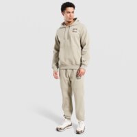 Spodnie męskie THE NORTH FACE SPODNIE SMALL BOX nf0a8cax8zo1 kolor beżowy