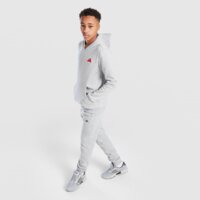 Bluza dziecięca ADIDAS BLUZA Z KAPTUREM JB FLEECE HD kc8848 kolor szary