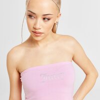 Top damski JUICY COUTURE DMNT LOGO BANDEAU PNK  jcjdw302346 kolor różowy