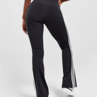 Spodnie damskie ADIDAS LEGGINGS 3S FLARE LEG BLK/WHT hm2139 kolor czarny