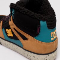 Męskie buty outdoor DC PURE HIGH-TOP WC WNT adys400047xkck kolor czarny
