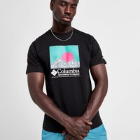 Koszulka męska COLUMBIA T-SHIRT HENLOW TEE 1 BLK cmatm10161007 kolor czarny