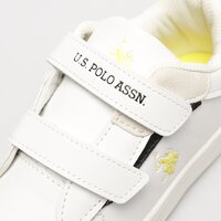 Buty dziecięce U.S. POLO ASSN. ECROK007 ecrok007kwhiyel01 kolor biały