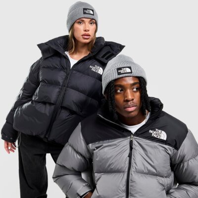 THE NORTH FACE CZAPKA TNF LOGO BOX CUFFED BNE