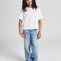 Koszulka dziecięca NIKE T-SHIRT G NK SB TEE BOXY hm6312-100 kolor biały