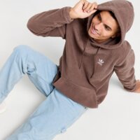 ADIDAS BLUZA Z KAPTUREM SHERPA HD BROWN jm1656 kolor brązowy