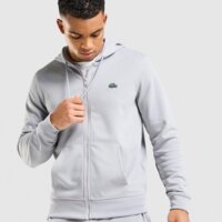 LACOSTE BLUZA ROZPINANA Z KAPTUREM sh5545_6sy kolor szary