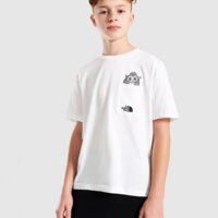 Koszulka dziecięca THE NORTH FACE T-SHIRT B S/S TNF OVERSIZED POCKET nf0a8eakfn41 kolor biały