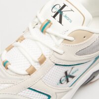 Męskie buty CALVIN KLEIN RETRO TENNIS SU-MESH ym0ym0058902r kolor biały