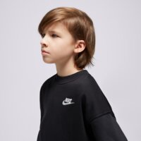 Bluza dziecięca NIKE BLUZA G NSW CLUB FLC OVRSZD CREW U fd2923-010 kolor czarny