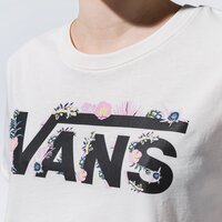 Koszulka damska VANS T-SHIRT WM BLOZZOM ROLL OUT MARSHMALLOW vn0a53q2fs81 kolor biały