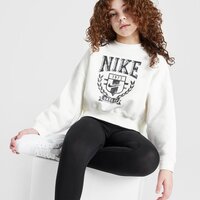 Bluza dziecięca NIKE BLUZA G NSW TREND FLC CRP CREW GIRL fz4722-133 kolor beżowy