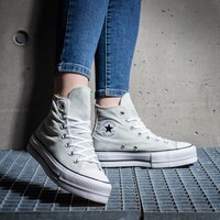 Trampki damskie CONVERSE CHUCK TAYLOR ALL STAR LIFT 572720c kolor zielony