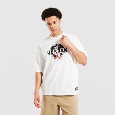 JORDAN T-SHIRT M J GLOBE GFX OVSZ SS CREW