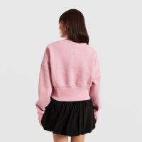 Damska bluza REEBOK BLUZA RICHARD CROPPED CREWNECK SWEATSHIRT 100241207 kolor różowy