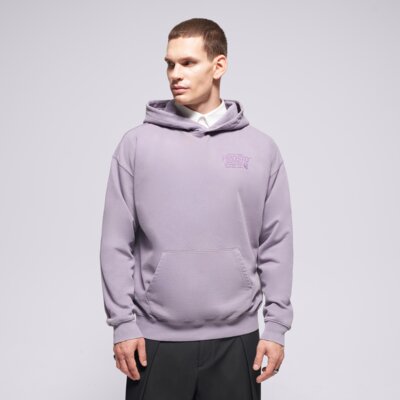 PROSTO BLUZA Z KAPTUREM HOODIE FLATHEAD WASHED LAVENDER