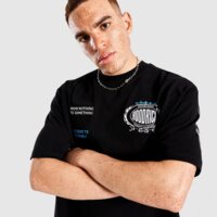 Koszulka męska HOODRICH T-SHIRT NOIR- OVERSIZED T-SHIRT hr02250006 kolor czarny