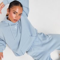 Damska bluza ADIDAS BLUZA Z KAPTUREM OS HOODIE FL jy3939 kolor niebieski
