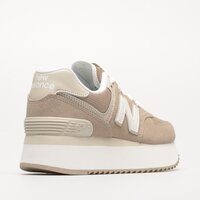 Damskie buty NEW BALANCE 574  wl574zsm kolor brązowy