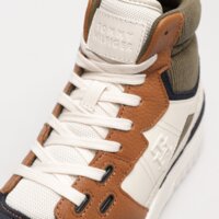 Męskie buty TOMMY HILFIGER TH BASKET BETTER MIDCUT LTH MIX fm0fm04793gtu kolor multicolor