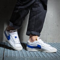 Męskie buty NIKE BLAZER LOW '77 JUMBO dq8768-100 kolor biały
