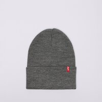 Damska czapka zimowa LEVI'S CZAPKA SLOUCHY RED TAB BEANIE 77138-0888 kolor szary