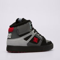 Męskie buty outdoor DC PURE HIGH-TOP WC WNT adys400047xskr kolor szary
