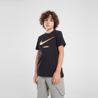 Koszulka dziecięca NIKE T-SHIRT BRNDMRK4 TEE BLK B fz5133-010 kolor czarny