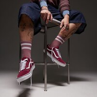 Męskie buty VANS OLD SKOOL  vn000cr5zcf kolor bordowy