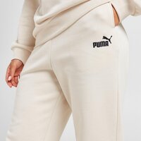 Spodnie damskie PUMA SPODNIE ESS+ EMBROIDERY HIGH-WAIST PANTS FL 67000787 kolor beżowy