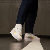 Buty dziecięce ADIDAS NIZZA PLATFORM J gy9102 kolor biały