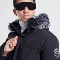 Męska kurtka zimowa MCKENZIE KURTKA HARNESS PARKA MET W JACKET mcktm15934090 kolor czarny