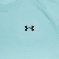 Koszulka męska UNDER ARMOUR T-SHIRT TECH TEXT T ETHER BLUE 1382796-494 kolor niebieski
