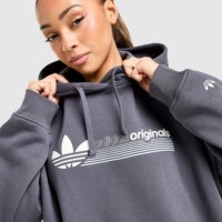 Damska bluza ADIDAS BLUZA Z KAPTUREM GFX ky5483 kolor szary